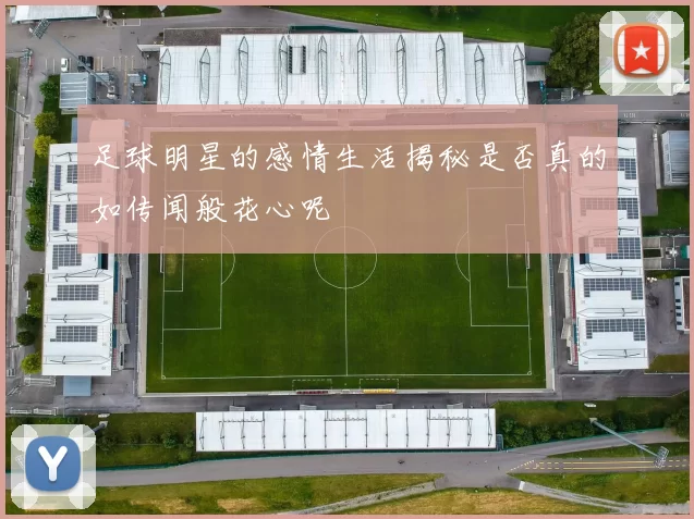 足球明星的感情生活揭秘是否真的如传闻般花心呢